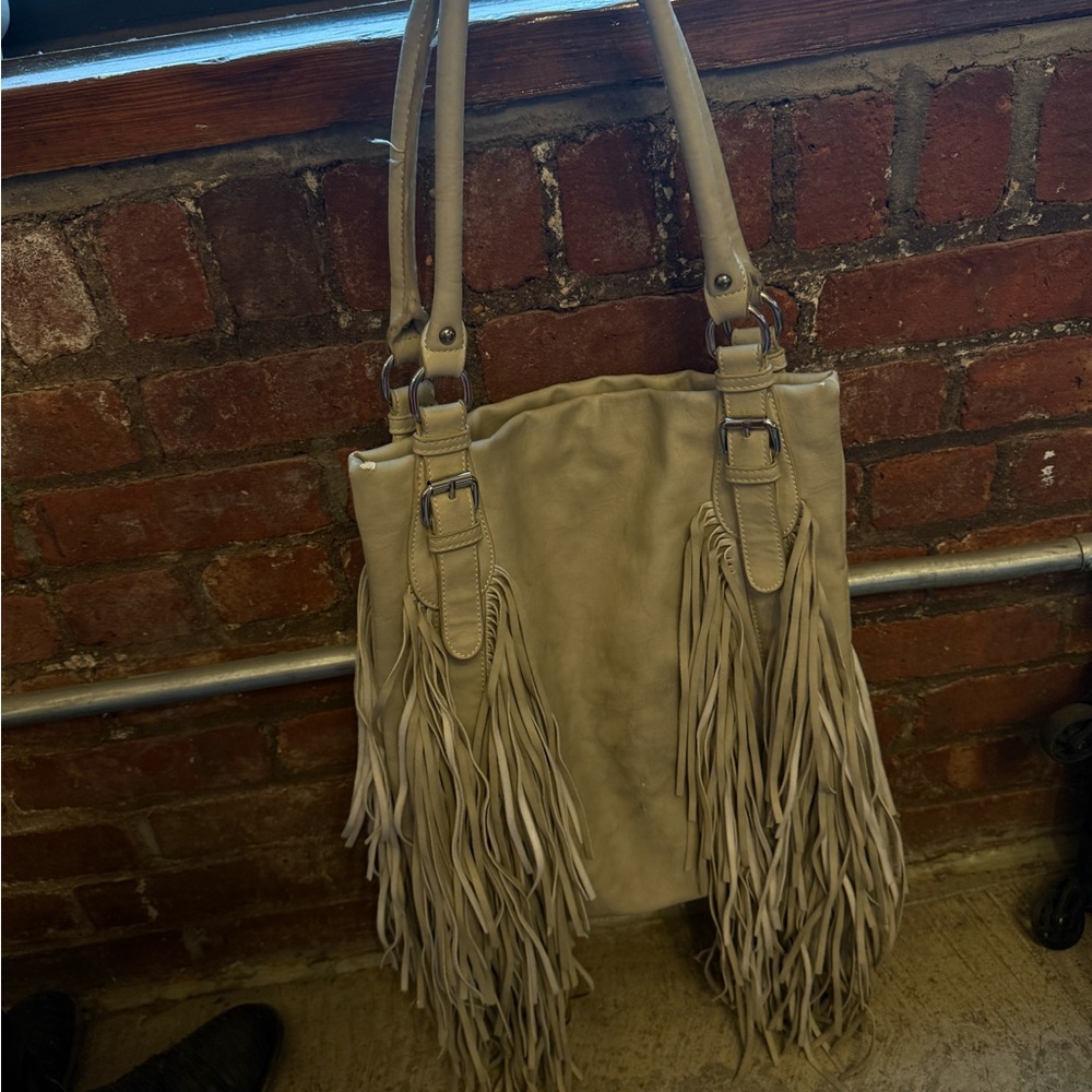 FP Fringe Beige Women's Bag